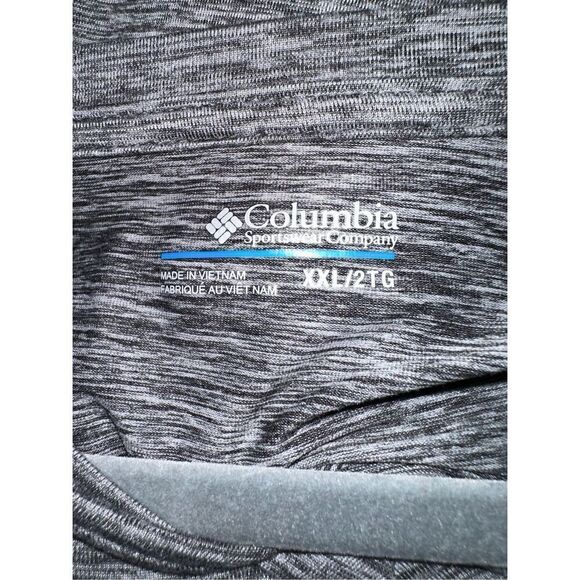 Columbia V-neck short sleeve Gray Shirt Men size XXL - Picture 4 of 4